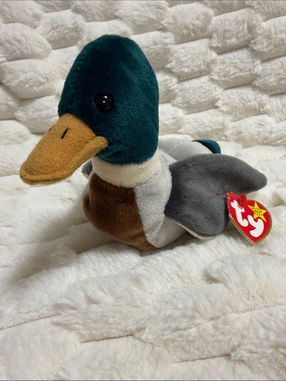 NWT Vintage 1998 TY The Beanie Baby Collection - Jake the Mellard Duck